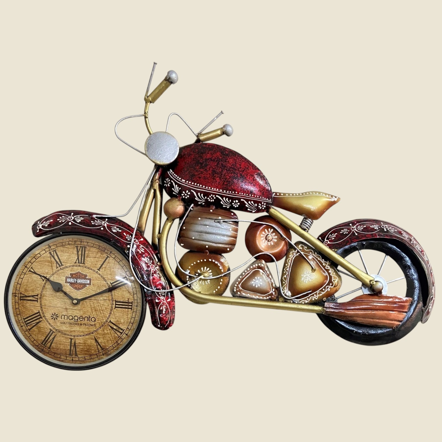 Encender vintage motorcycle showpiece