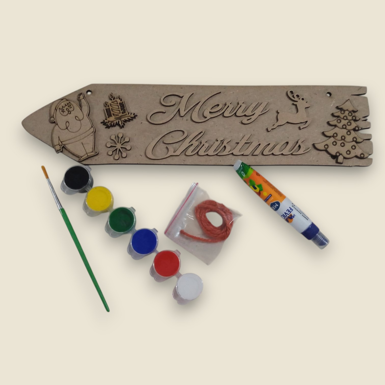 Christmas Theme -Door Decor DIY Kit