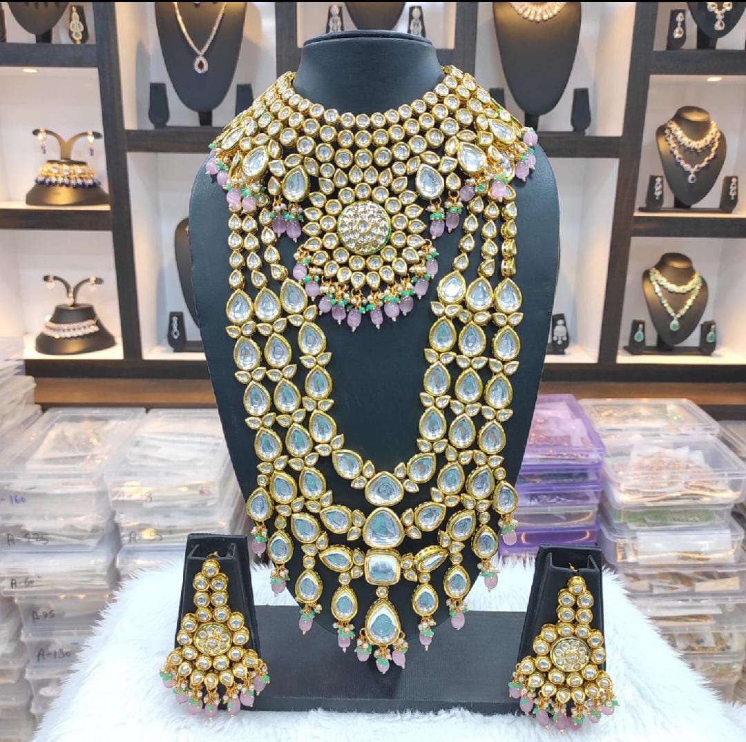 Kundan Bridle Set